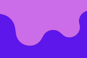 Vibrant purple abstract background with wavy shapes