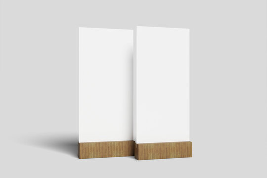 Table Menu Mockup