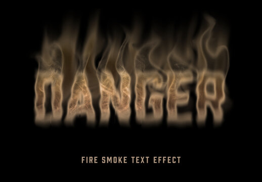 Smoke Text Effect