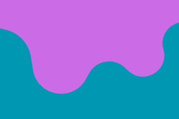 Vibrant abstract background with purple and teal waves