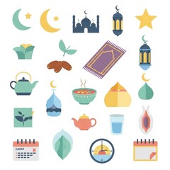 Ramadan Calendar Vector