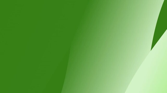 Green Abstract Gradient Background with Curved Shapes and Soft Light.