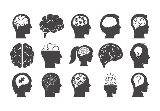 Mind Icons Set