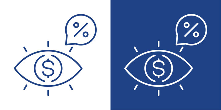 Speculation Blue And White Icon Style Collection