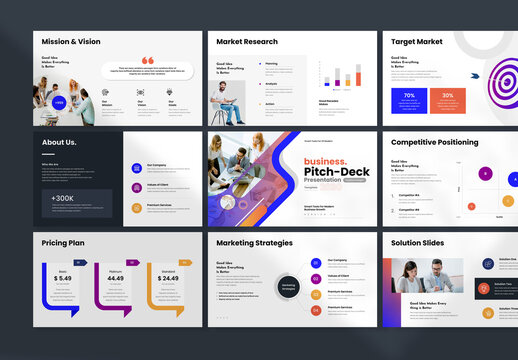 Pitch Deck Presentation Template