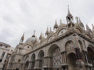 イタリア　世界遺産ヴェネツィア　サンマルコ寺院