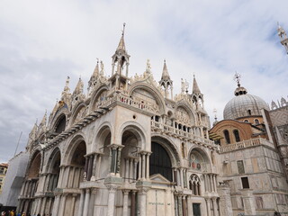 イタリア　世界遺産ヴェネツィア　サンマルコ寺院