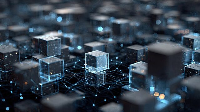 ice cubes in the night