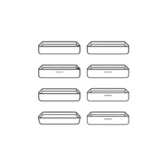 Letter Tray icon line art inbox 