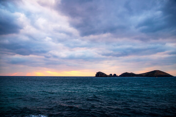 Fototapeta premium 차귀도 석양