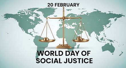 World day of social justice is celebrated on 20th february every year