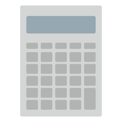 シンプルな電卓のイラスト
