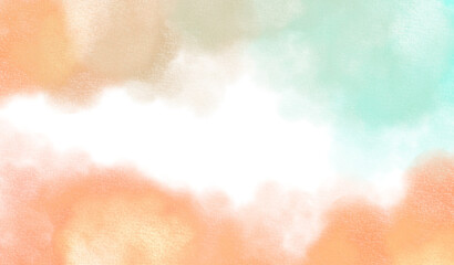 Fototapeta premium Colorful smoke and clouds explosion png. Heavy smoke fog and clouds fluffy overlay PNG background. Watercolor paint stains texture effect.