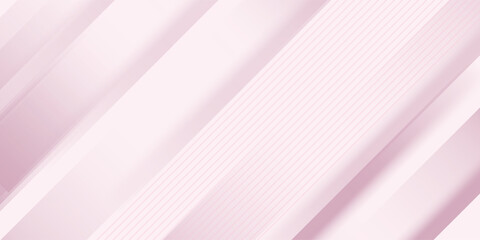Fototapeta premium Abstract pink background. Pink modern shapes background for banner template.
