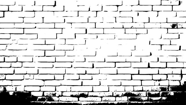 Abstract brick wall texture for pattern background. 