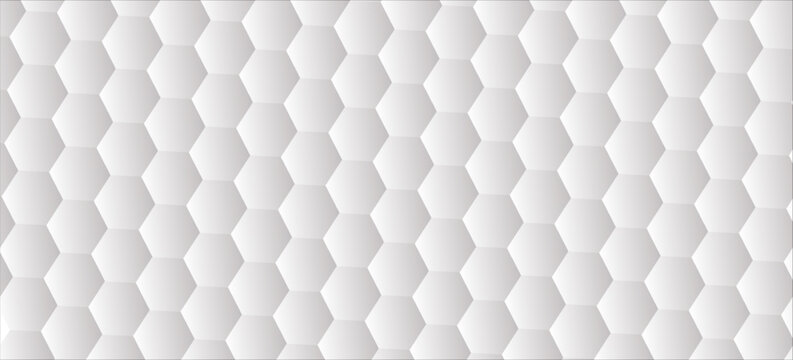 Background of hexagons with grey tonality