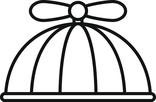 Propeller hat representing creativity and fun