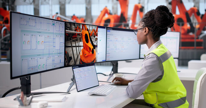 Designing Cars: African American Woman Engineers Robots