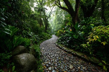 path in the garden