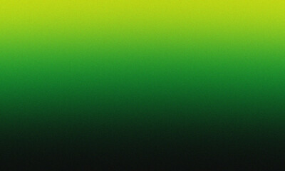 Obraz premium Abstract Grainy Green Gradient Background with Yellow Accents and Noisy Texture for Modern Design
