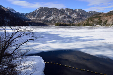 冬の湯ノ湖