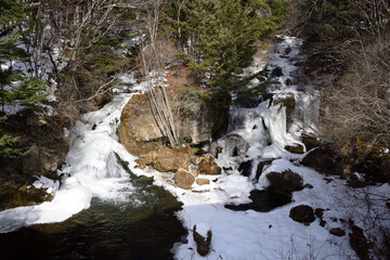 冬の竜頭の滝