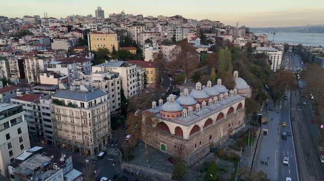 Istanbul, Turkey, Landscape Captured with Drone 4K