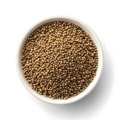 Fresh, Aromatic Lemon Balm Seeds on White Solid Background, Natural Fragrant Herb Variety, Relaxing Garden Produce, and Eco Friendly Home Gardening Inspiration