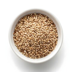 Fresh, Organic Radicchio Seeds on White Solid Background, Natural Leafy Vegetable Variety, Colorful Garden Produce, and Eco Friendly Home Gardening Inspiration