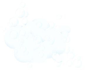 泡のかたまりイラスト