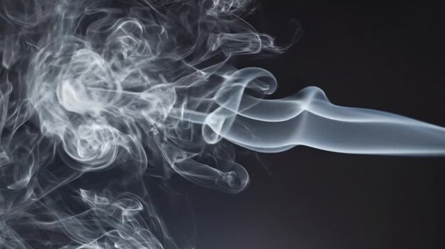 Smoke rising in the air  fog  mist  steam
