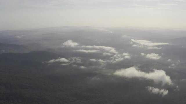 Aerial, Gods Window, Blyde River Canyon Nature Reserve, Panorama Route, South Africa