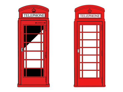 Classic Red Telephone Booth