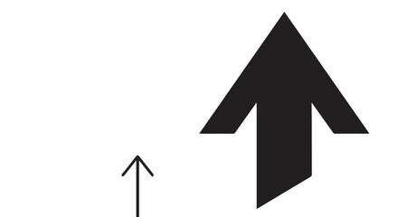 Fototapeta premium Business graphs and charts icons. Business statistics and analytics, charts diagrams, money, down or up arrow. graph growth silhouette icon set 