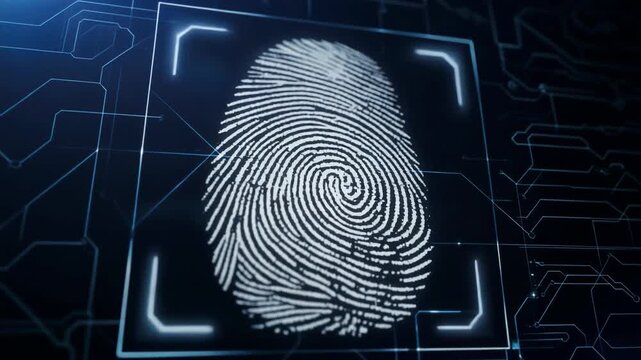 Firefly &ldquo;Fingerprint under high-intensity scan light, 3D lines forming a full ridge map in real-time