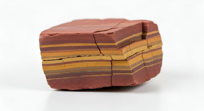 Natural Banded Iron Formation Stone