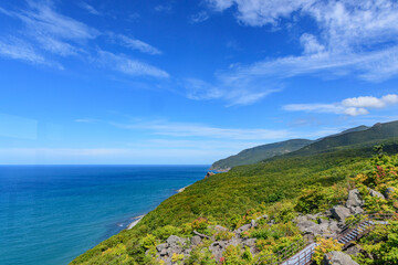 道北 雄冬岬（おふゆみさき)展望台からの景色
