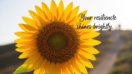 A close-up view of a vibrant yellow sunflower head with intricate details, showcasing nature's beauty