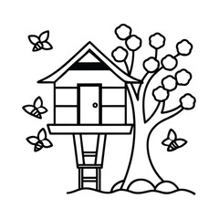 tree house bee stroke