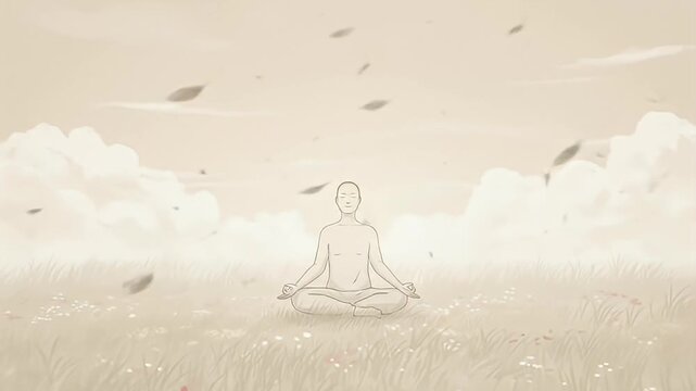 Meditative Serenity - A Journey to Inner Peace and Mindfulness.