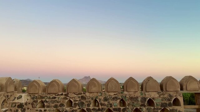 Jabreen Castle in Oman, a historic and tourist landmark showcasing traditional Omani architecture and Islamic cultural heritage.
