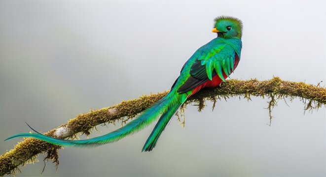 Resplendent Quetzal in Cloud Forest
