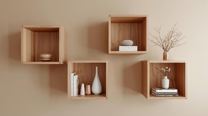 interior of a room with a window