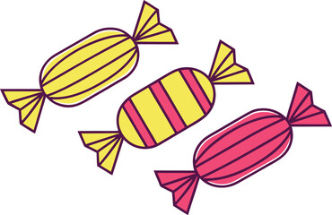 Candy Sweet Collection. Colorful Candy Assortment. Sweet Candy Design Set. Candy Treat Collection. Delicious Candy Variety. Candy Dessert Selection. Candy Confection Collection. Sweet Candy Assortment