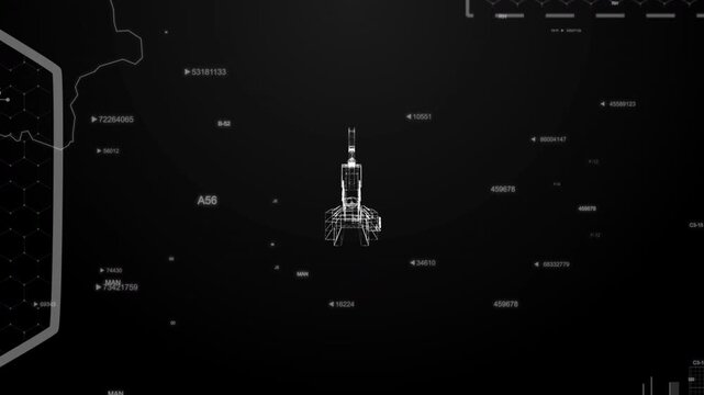 Chad country MAP Oil war data analytics Background With Abstract Elements | Showcasing Oil Pump jacks technology Video with globe, Growth, Graphs, Statistic Data of a country