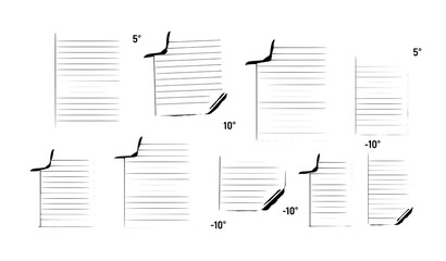 Flat vector of blank traffic sign on winding highway with horizon perspective for copy space © ema