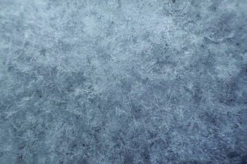 雪（マクロ撮影）