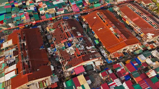 Cinematic aerial captures humanity&rsquo;s struggle within extreme living density