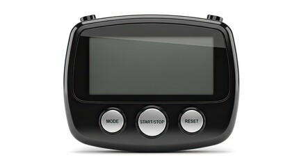 Modern Digital Pedometer for Tracking Daily Steps and Fitness Activity, Essential for Health-Conscious Individuals and Active Lifestyles