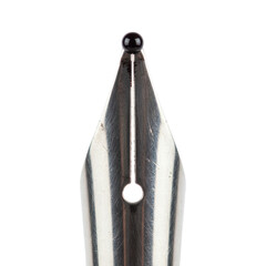 Fountain pen nib macro detail